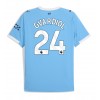 Manchester City Josko Gvardiol #24 Hjemmedrakt 2025-26 Kortermet